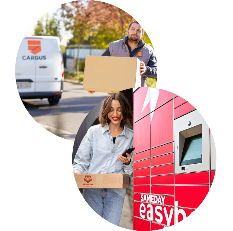 Livrare C&C Home – curier și easybox